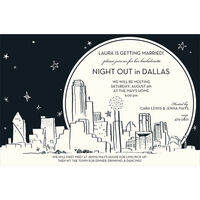 Dallas Skyline Invitations