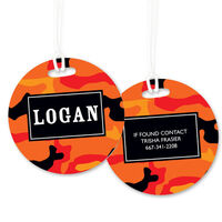 Fire Hunter Luggage Tags
