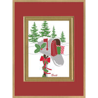 Christmas Mailbox Tapestry Holiday Cards
