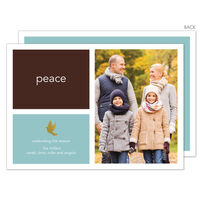 Peace Color Block Photo Cards