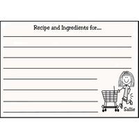 Grocery Shopping Recipe Cards