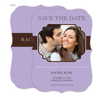 Orchid Connection Photo Save the Date Cards