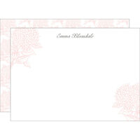 Pink Hydrangea Flat Note Cards