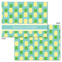 Pineapples Foldover Note Cards