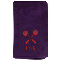 Personalized Tennis Racquet Towel