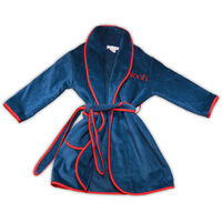 Children's Shawl Collar Velour Robe