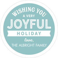 Joyful Stamp Gift Stickers