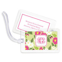 Summer Garden Luggage Tags