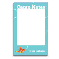 Blue Goldfish Camp Notepads