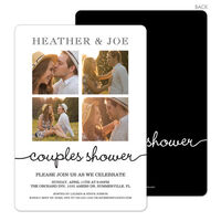 Our Love Story Couples Shower Invitations