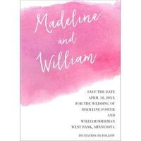 Big Swash Save The Date Cards