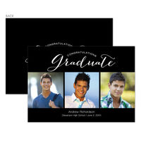 Congratulations Graduate Photo Graduation Announcements