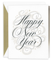 Happy New Year Holiday Cards