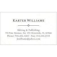 Diamond Motif Letterpress Business Cards