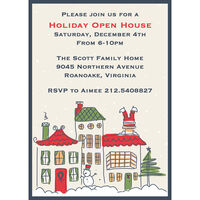 Holiday Village Invitations