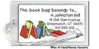 Books ID Luggage Tags