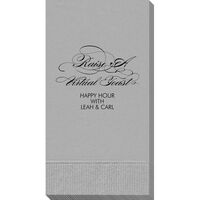 Raise A Virtual Toast Guest Towels