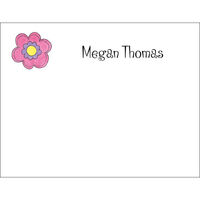 Pink Daisy Flat Note Cards