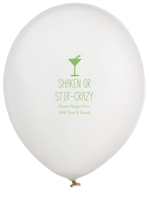 Shaken or Stir Crazy Latex Balloons