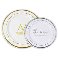 Custom with Your 1-Color Logo with Text we will Typeset Premium Banded Plastic Plates