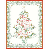 Christmas Calligraphy Holiday Cards