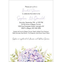 Hydrangea Invitations