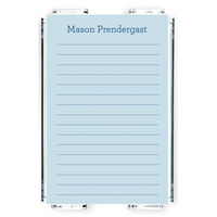 Classic Colorful Memo Sheets with Lines in Holder