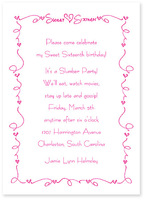 Hearts and Sweet 16 Invites