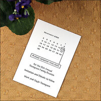 Save the Date Calendar Magnets
